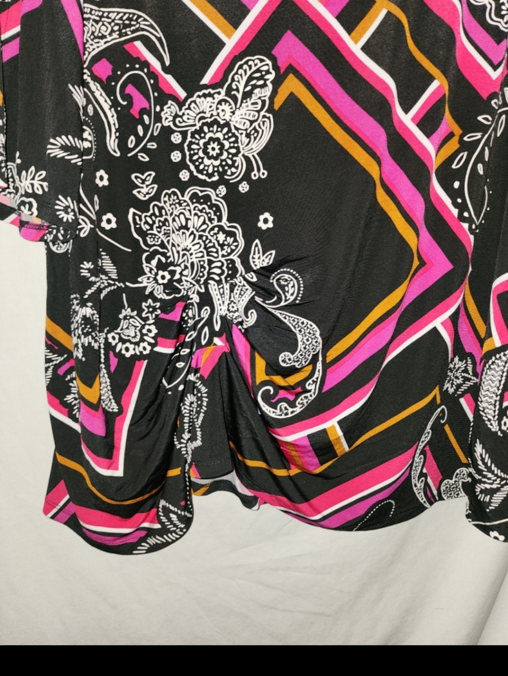 Cato womens size xlarge split sleeve cutout top - Picture 3 of 5